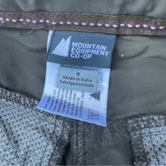 Mountain Equipment Co-op Hiking Pants | Convertible CargoPants|size 8|women’s - Picture 4 of 6